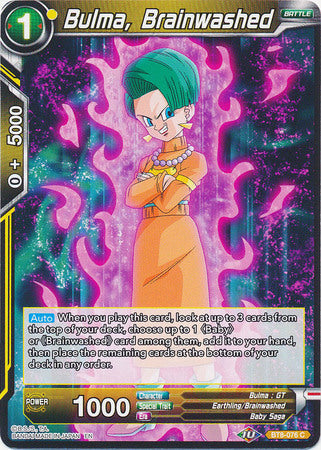 Bulma, Brainwashed [BT8-076] | Nerdhalla Games