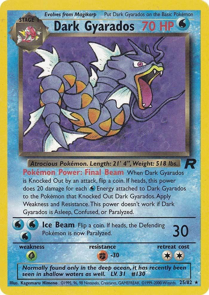 Dark Gyarados (25/82) [Team Rocket Unlimited] | Nerdhalla Games