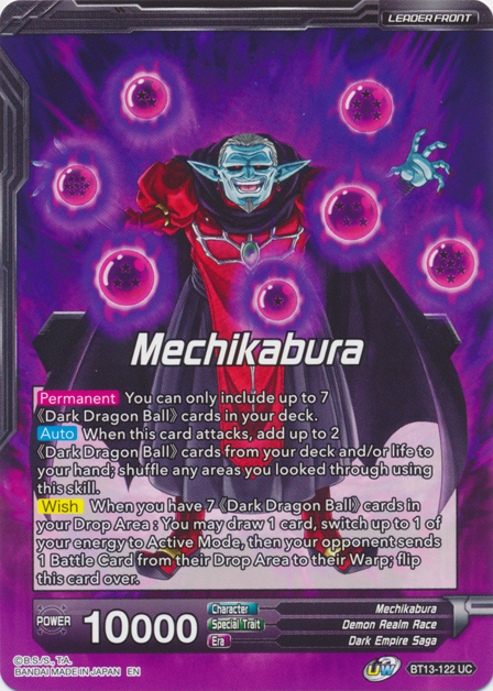 Mechikabura // Dark King Mechikabura, Restored to the Throne (BT13-122) [Supreme Rivalry Prerelease Promos] | Nerdhalla Games