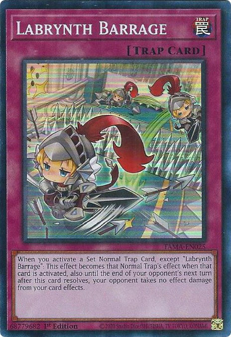 Labrynth Barrage [TAMA-EN025] Super Rare | Nerdhalla Games