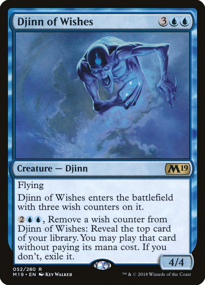 Djinn of Wishes [Core Set 2019] | Nerdhalla Games