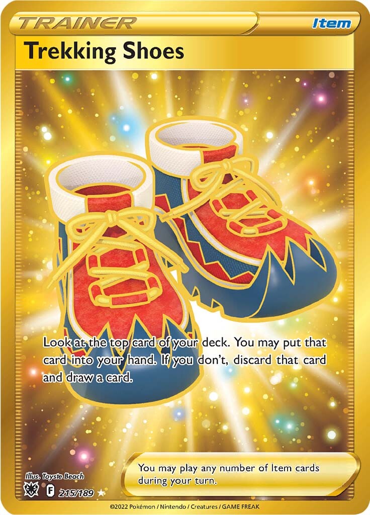 Trekking Shoes (215/189) [Sword & Shield: Astral Radiance] | Nerdhalla Games