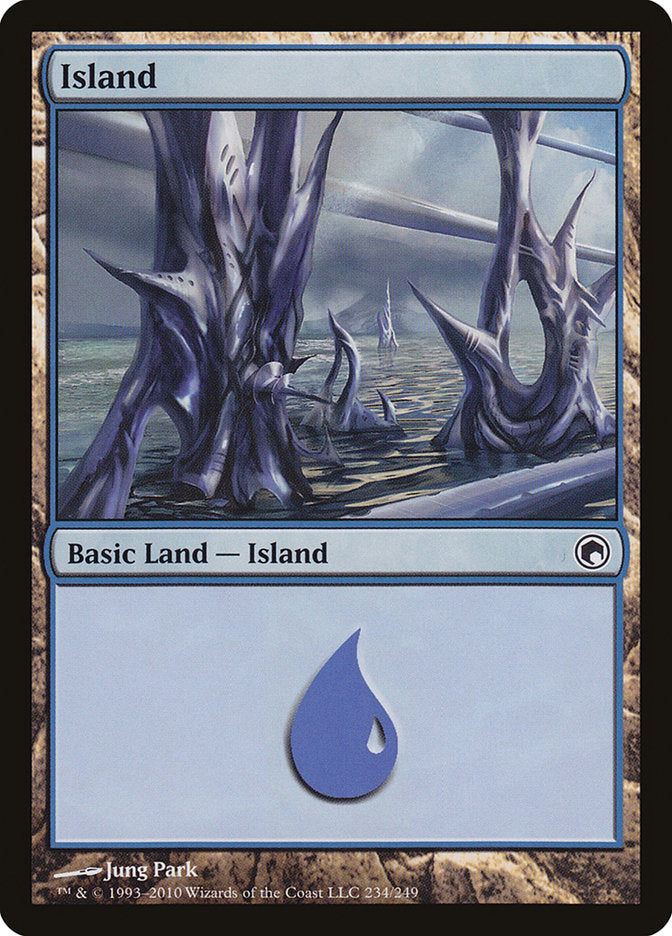 Island (234) [Scars of Mirrodin] | Nerdhalla Games