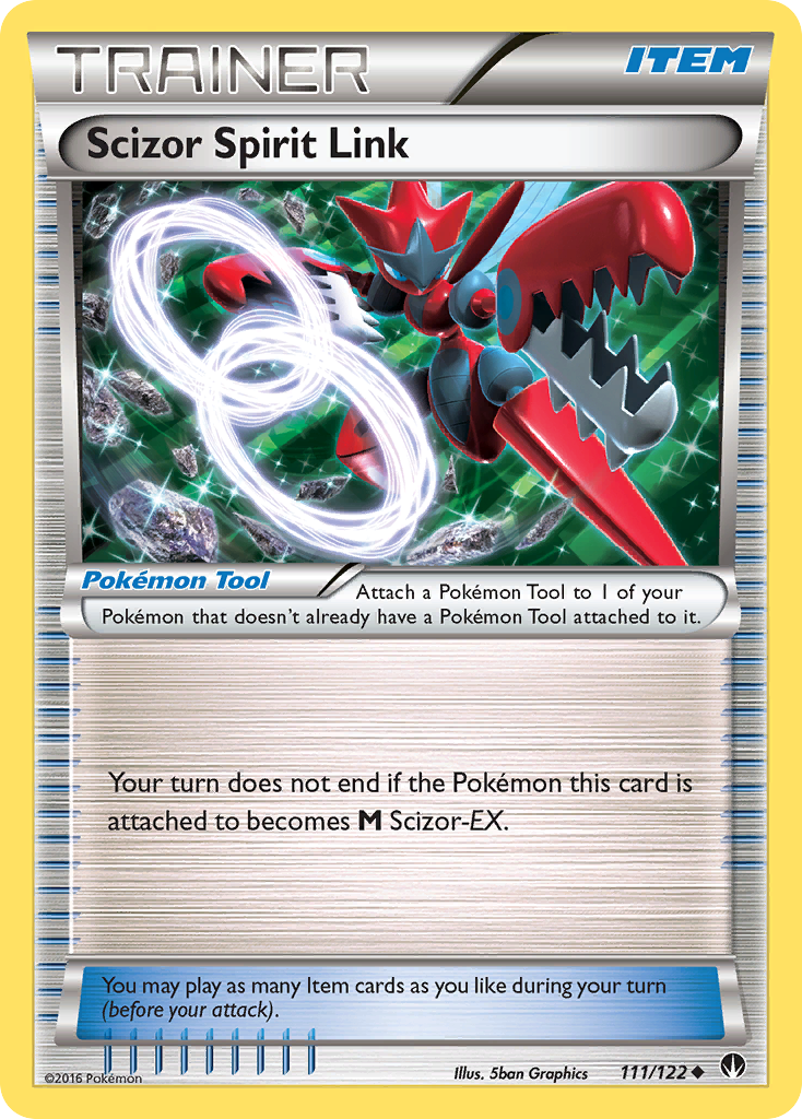 Scizor Spirit Link (111/122) [XY: BREAKpoint] | Nerdhalla Games