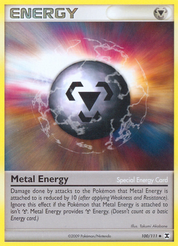 Metal Energy (100/111) [Platinum: Rising Rivals] | Nerdhalla Games