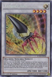 Armory Arm [LC5D-EN034] Secret Rare | Nerdhalla Games