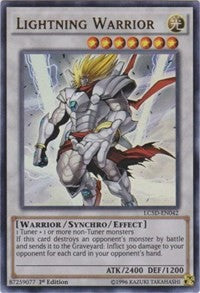 Lightning Warrior [LC5D-EN042] Ultra Rare | Nerdhalla Games