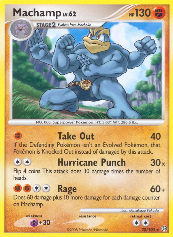 Machamp (20/100) [Diamond & Pearl: Stormfront] | Nerdhalla Games