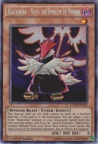 Blackwing - Vayu the Emblem of Honor [LC5D-EN118] Secret Rare | Nerdhalla Games