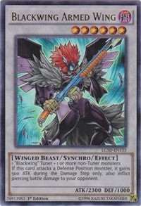 Blackwing Armed Wing [LC5D-EN133] Ultra Rare | Nerdhalla Games