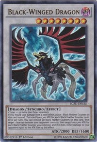 Black-Winged Dragon [LC5D-EN135] Ultra Rare | Nerdhalla Games