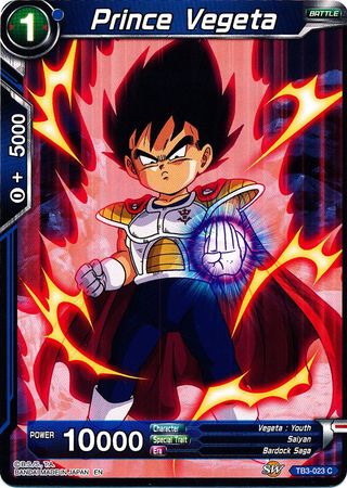 Prince Vegeta [TB3-023] | Nerdhalla Games