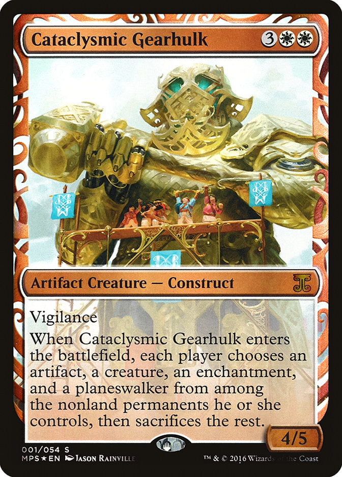 Cataclysmic Gearhulk [Kaladesh Inventions] | Nerdhalla Games