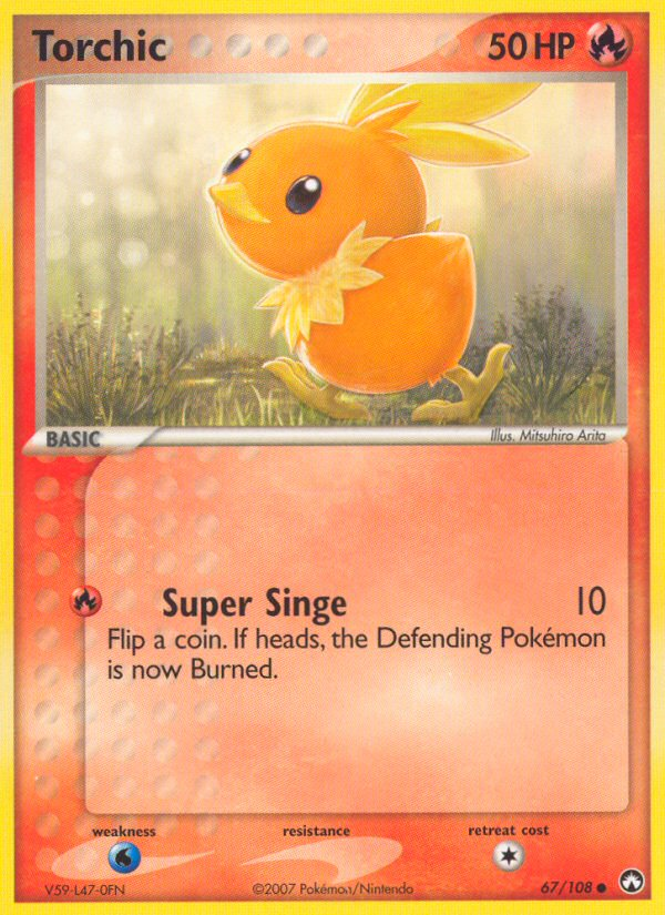 Torchic (67/108) [EX: Power Keepers] | Nerdhalla Games