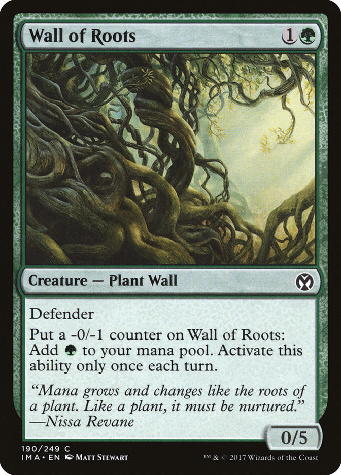 Wall of Roots [Iconic Masters] | Nerdhalla Games