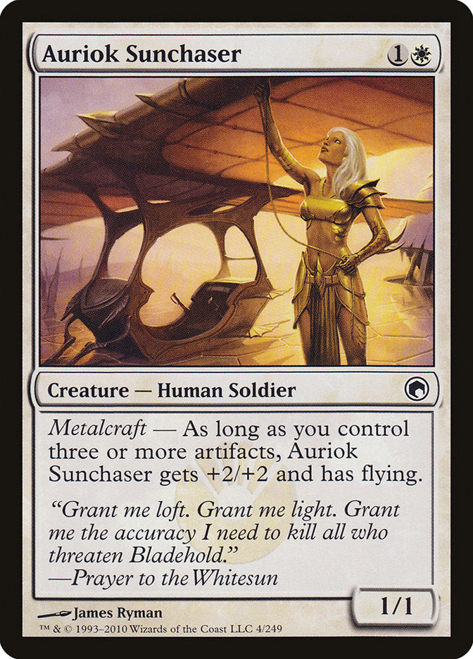 Auriok Sunchaser [Scars of Mirrodin] | Nerdhalla Games