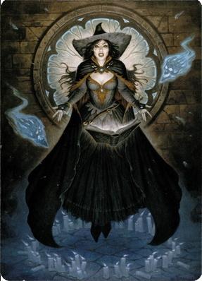 Tasha, the Witch Queen Art Card (76) [Commander Legends: Battle for Baldur's Gate Art Series] | Nerdhalla Games