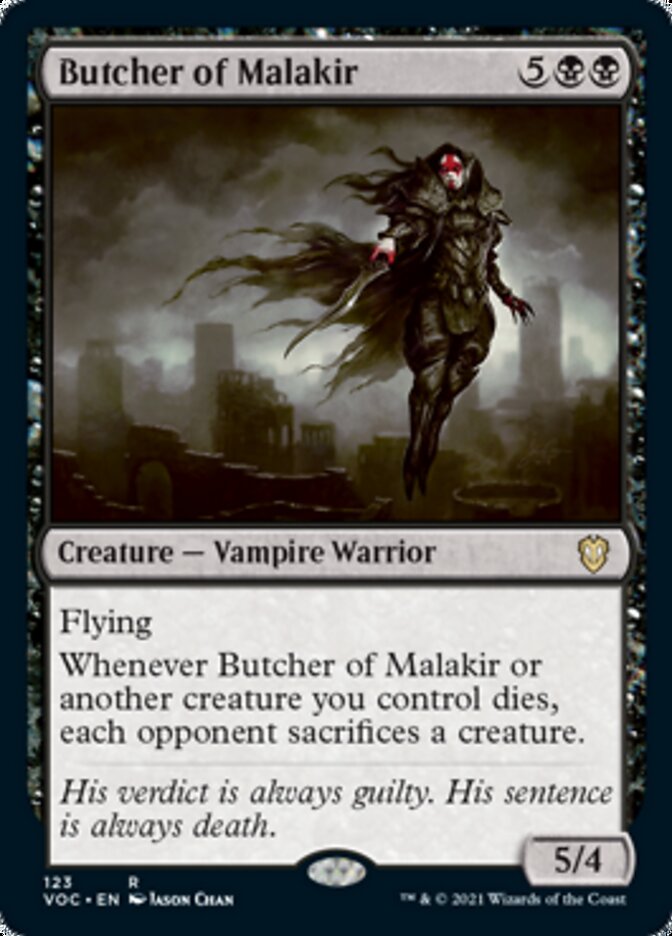 Butcher of Malakir [Innistrad: Crimson Vow Commander] | Nerdhalla Games