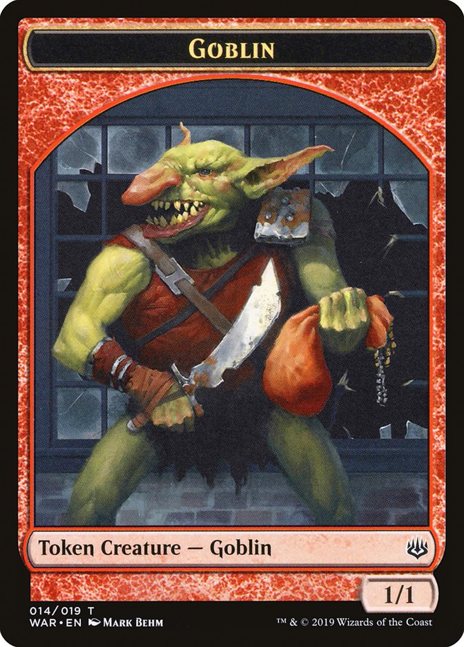 Goblin [War of the Spark Tokens] | Nerdhalla Games