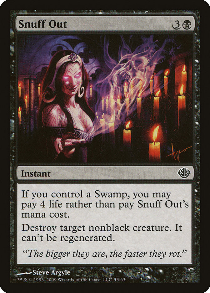 Snuff Out [Duel Decks: Garruk vs. Liliana] | Nerdhalla Games