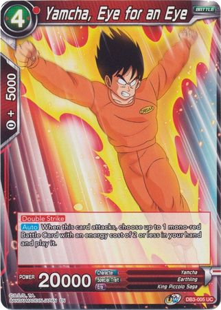 Yamcha, Eye for an Eye [DB3-005] | Nerdhalla Games