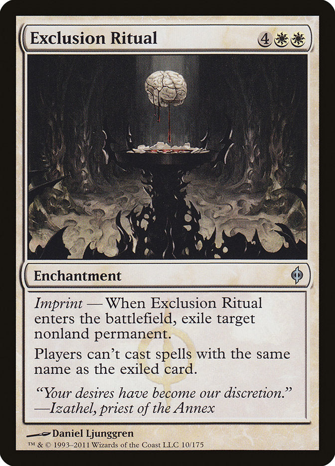 Exclusion Ritual [New Phyrexia] | Nerdhalla Games