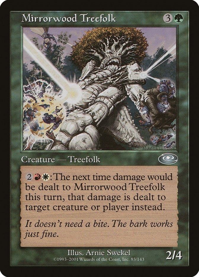 Mirrorwood Treefolk [Planeshift] | Nerdhalla Games