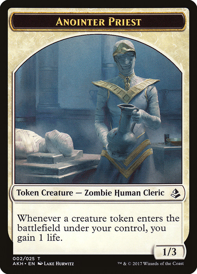 Anointer Priest [Amonkhet Tokens] | Nerdhalla Games