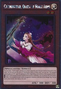 Gwenhwyfar, Queen of Noble Arms [NKRT-EN012] Platinum Rare | Nerdhalla Games