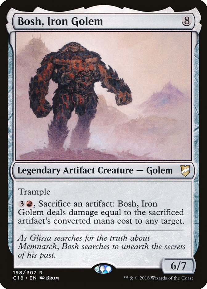 Bosh, Iron Golem [Commander 2018] | Nerdhalla Games