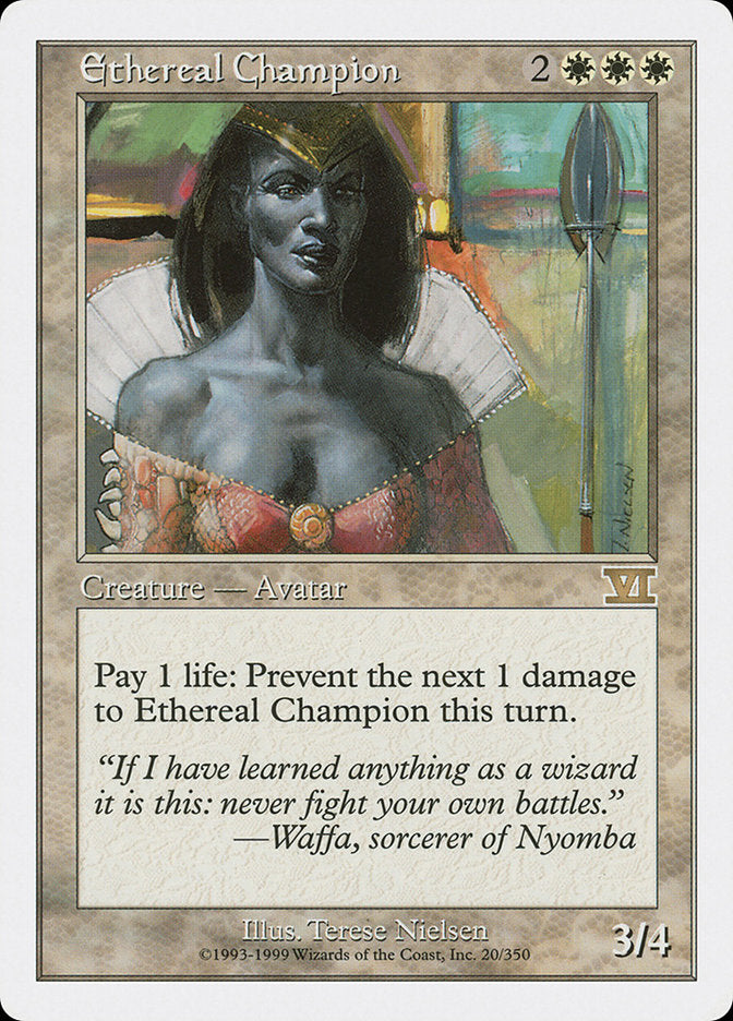 Ethereal Champion [Classic Sixth Edition] | Nerdhalla Games