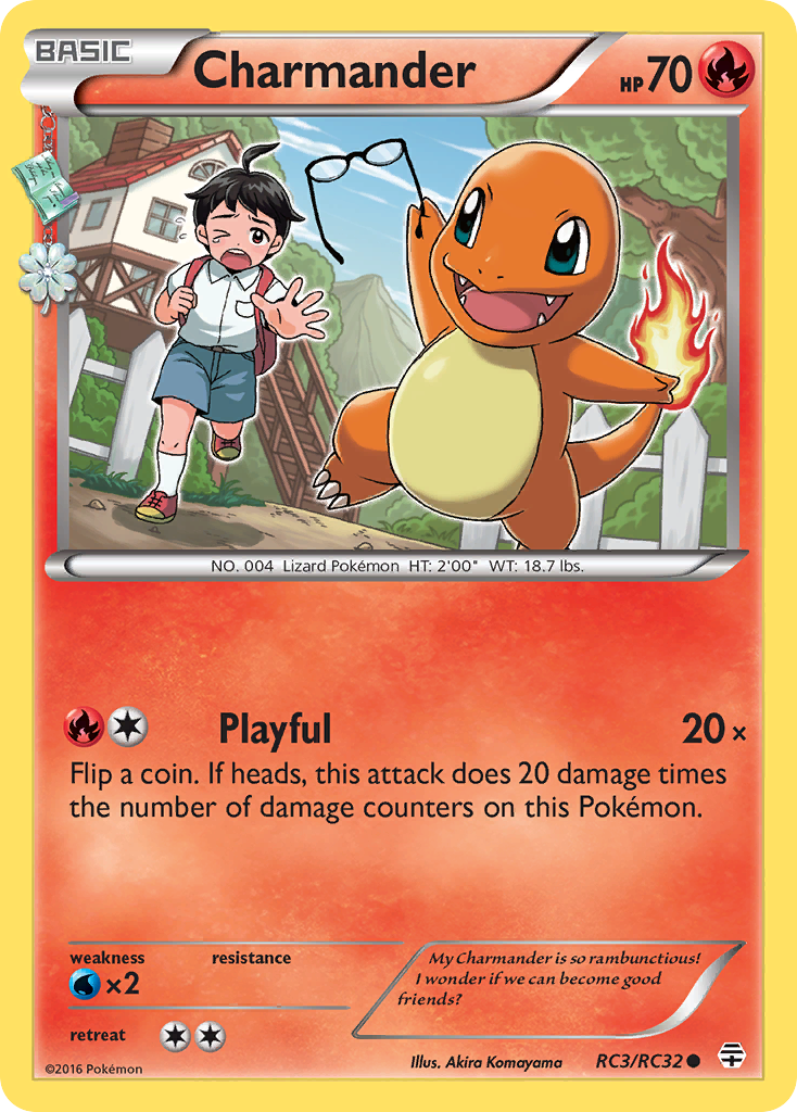 Charmander (RC3/RC32) [XY: Generations] | Nerdhalla Games