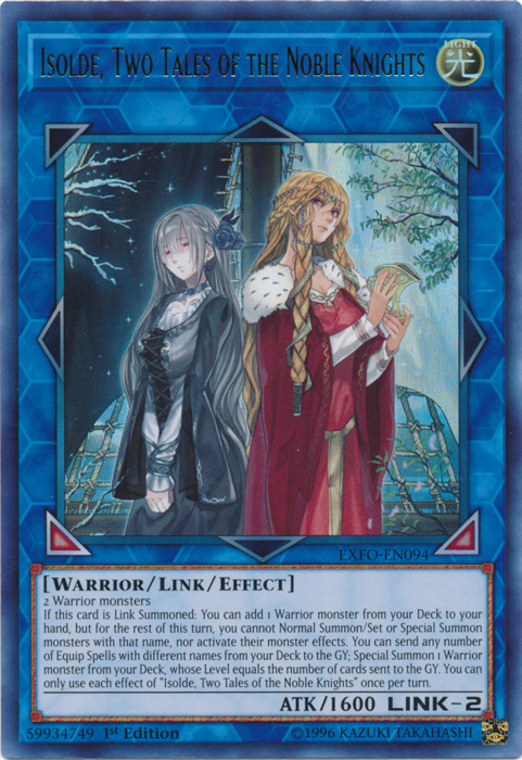 Isolde, Two Tales of the Noble Knights [EXFO-EN094] Ultra Rare | Nerdhalla Games