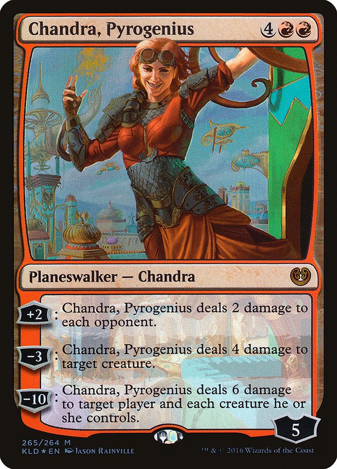 Chandra, Pyrogenius [Kaladesh] | Nerdhalla Games