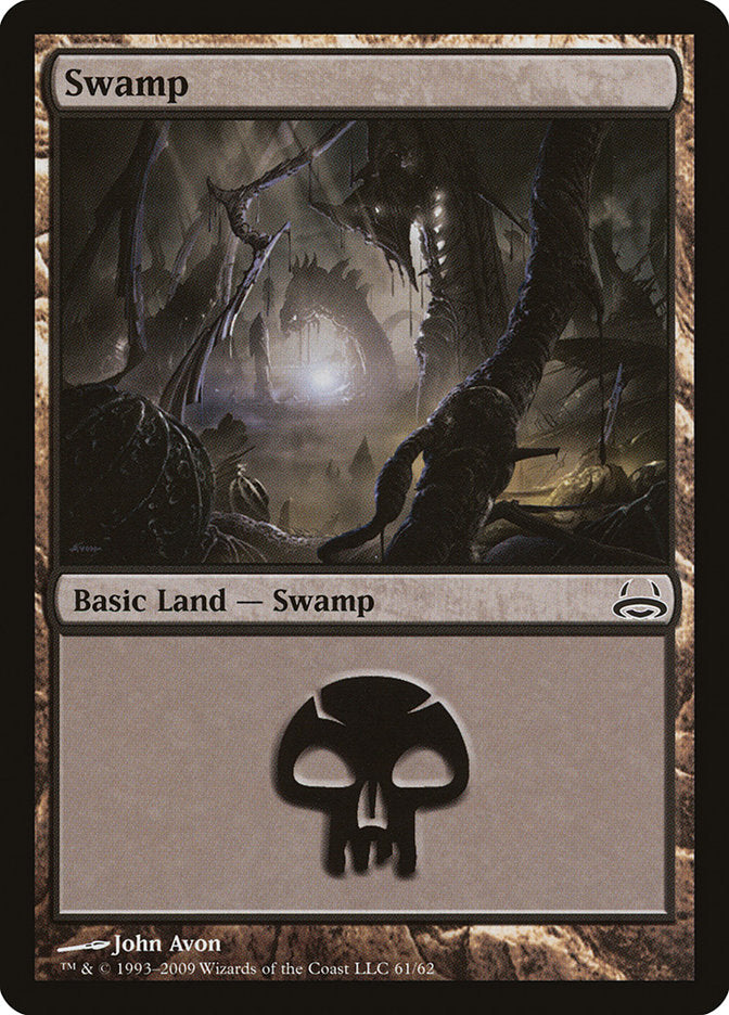 Swamp (61) [Duel Decks: Divine vs. Demonic] | Nerdhalla Games