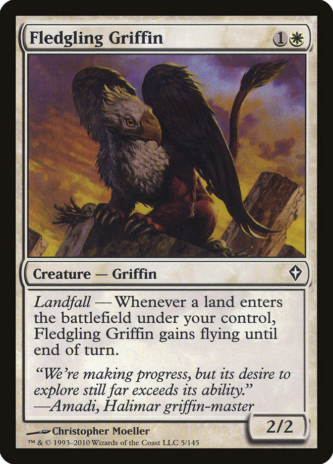 Fledgling Griffin [Worldwake] | Nerdhalla Games