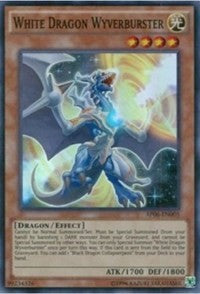 White Dragon Wyverburster [AP06-EN005] Super Rare | Nerdhalla Games