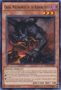 Cagna, Malebranche of the Burning Abyss [SECE-EN084] Rare | Nerdhalla Games