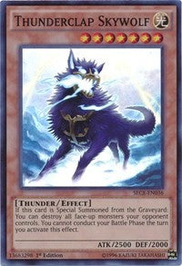 Thunderclap Skywolf [SECE-EN036] Super Rare | Nerdhalla Games