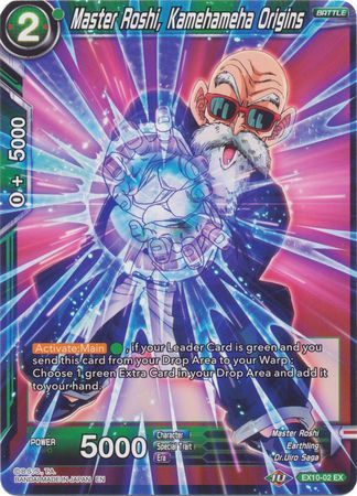 Master Roshi, Kamehameha Origins [EX10-02] | Nerdhalla Games