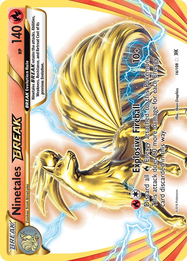 Ninetales BREAK (16/108) [XY: Evolutions] | Nerdhalla Games