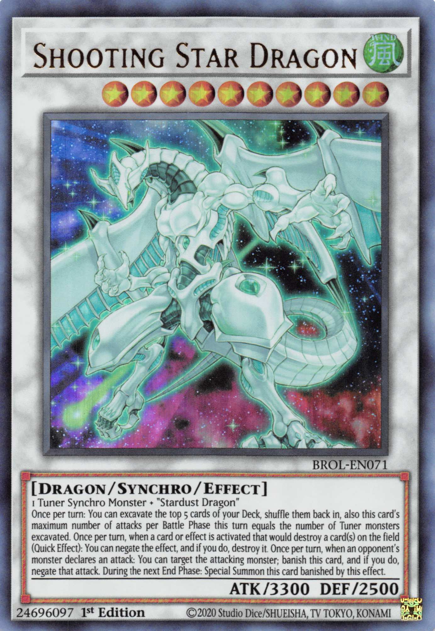 Shooting Star Dragon [BROL-EN071] Ultra Rare | Nerdhalla Games