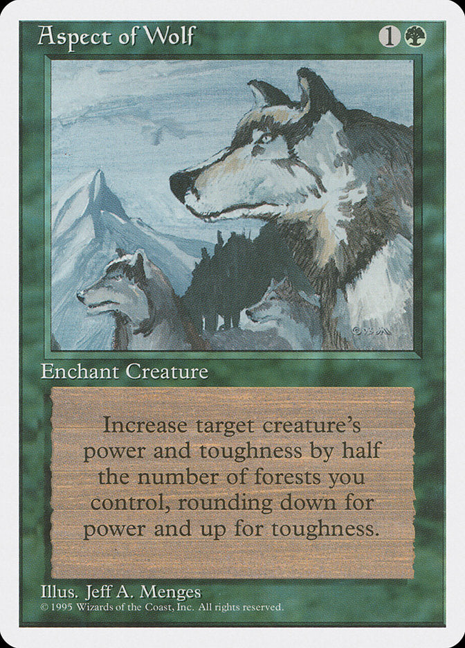 Aspect of Wolf [Fourth Edition] | Nerdhalla Games