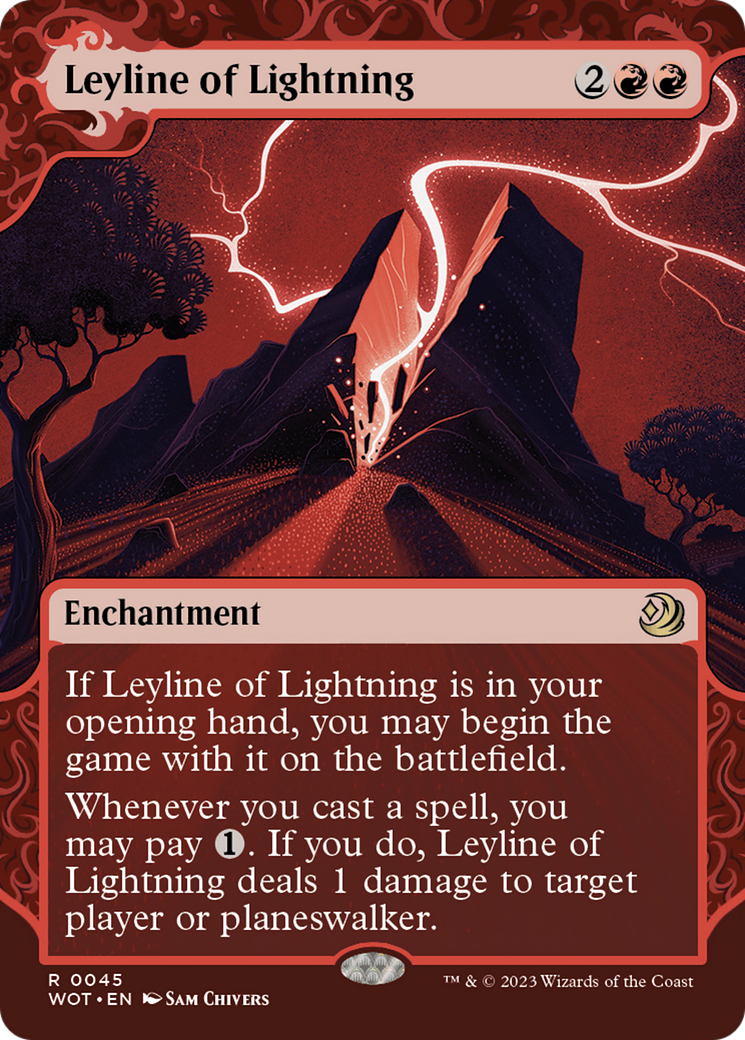 Leyline of Lightning [Wilds of Eldraine: Enchanting Tales] | Nerdhalla Games