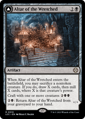 Altar of the Wretched // Wretched Bonemass [The Lost Caverns of Ixalan Commander] | Nerdhalla Games