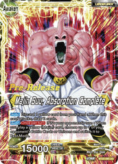 Majin Buu // Majin Buu, Absorption Complete (BT20-085) [Power Absorbed Prerelease Promos] | Nerdhalla Games