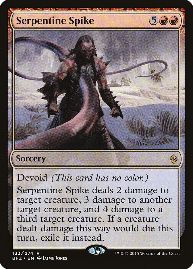 Serpentine Spike [Battle for Zendikar] | Nerdhalla Games