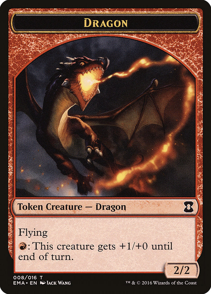 Dragon [Eternal Masters Tokens] | Nerdhalla Games