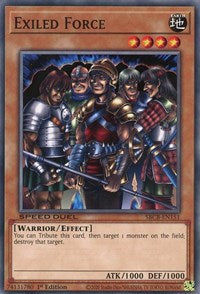 Exiled Force [SBCB-EN151] Common | Nerdhalla Games