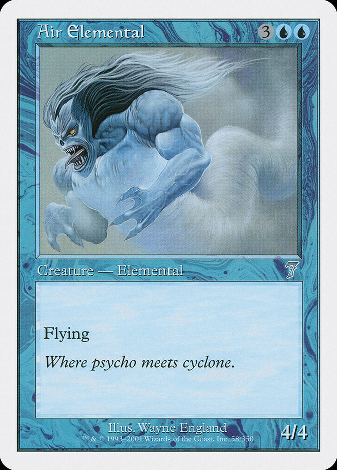 Air Elemental [Seventh Edition] | Nerdhalla Games